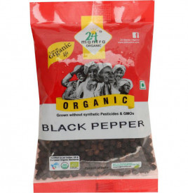 24 Mantra Organic Black Pepper   Pack  100 grams